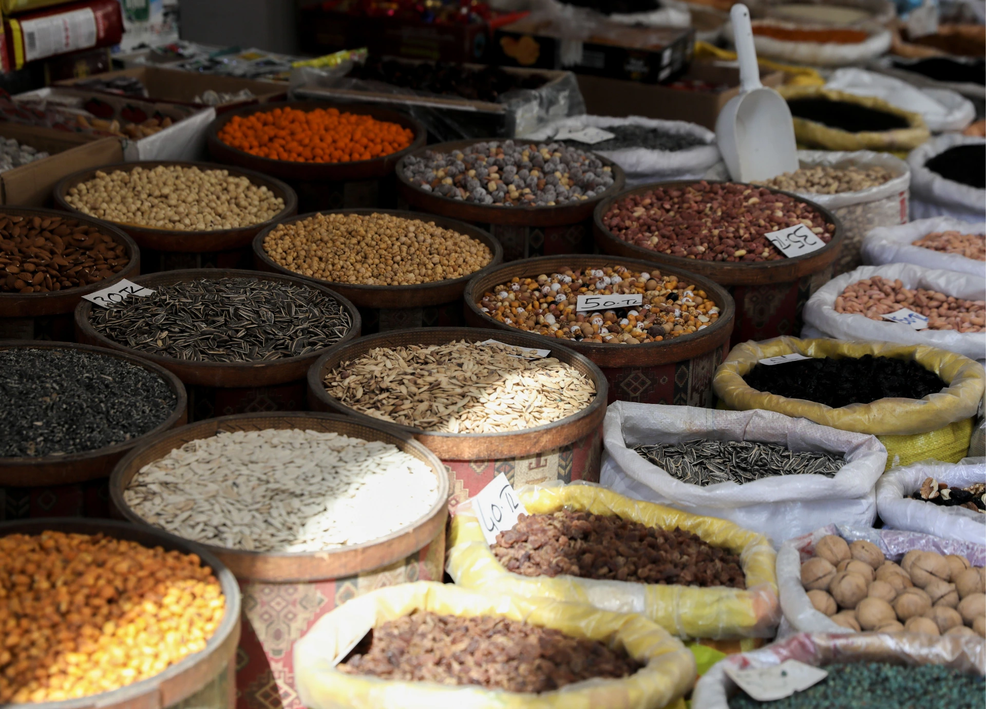 Legumbres y productos secos